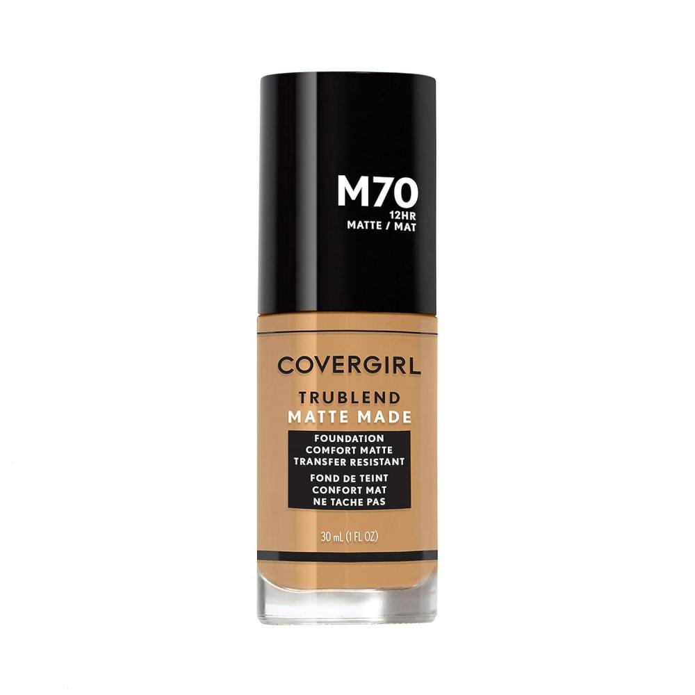 imageCOVERGIRL TruBlend Matte Made Liquid Foundation Cappuccino 1 Fl Oz Pack of 1SAND BEIGE