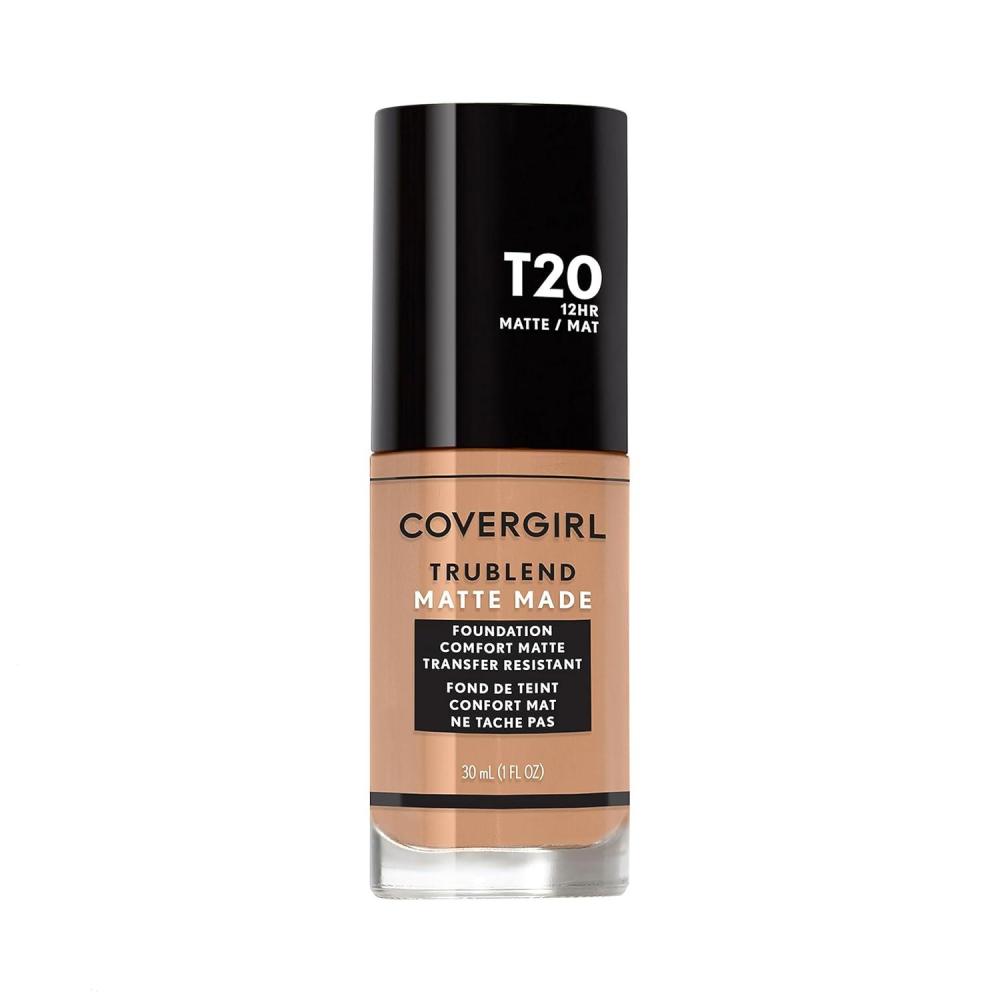 imageCOVERGIRL TruBlend Matte Made Liquid Foundation Cappuccino 1 Fl Oz Pack of 1SOFT HONEY
