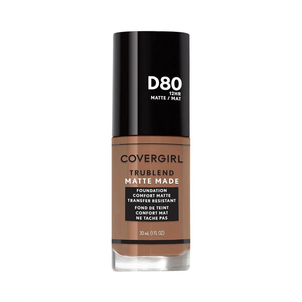 imageCOVERGIRL TruBlend Matte Made Liquid Foundation Cappuccino 1 Fl Oz Pack of 1SOFT SABLE