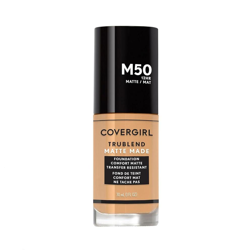 imageCOVERGIRL TruBlend Matte Made Liquid Foundation Cappuccino  1 Fl Oz Pack of 1SOFT TAN