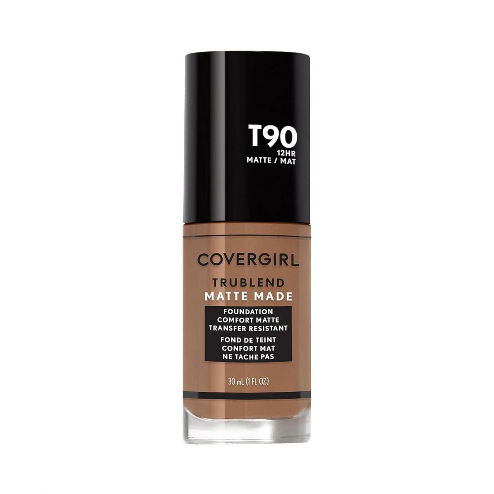 imageCOVERGIRL TruBlend Matte Made Liquid Foundation Cappuccino 1 Fl Oz Pack of 1TAWNY