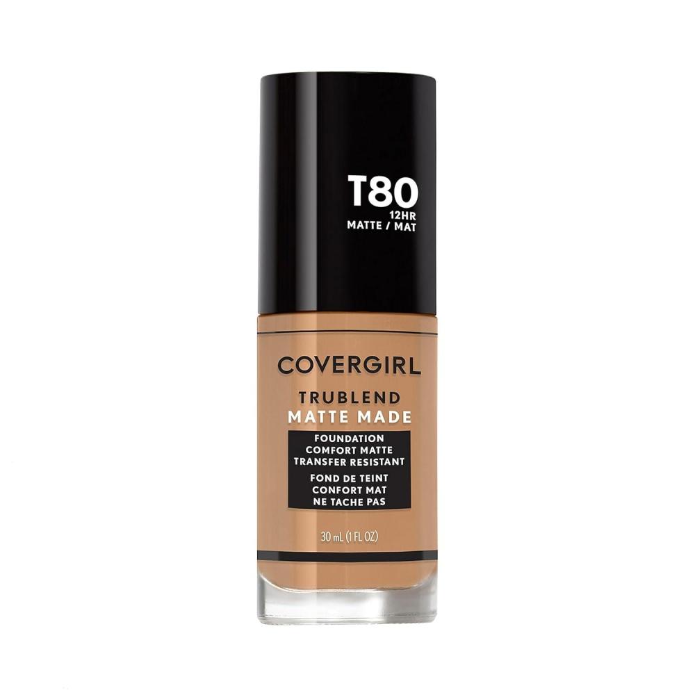imageCOVERGIRL TruBlend Matte Made Liquid Foundation Cappuccino 1 Fl Oz Pack of 1TOASTED CARAMEL