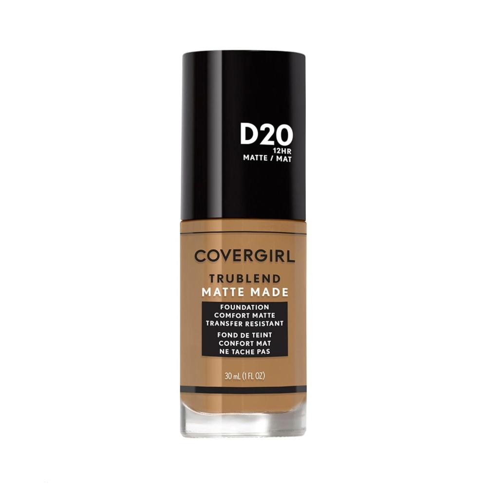 imageCOVERGIRL TruBlend Matte Made Liquid Foundation Cappuccino 1 Fl Oz Pack of 1TRUE CARAMEL