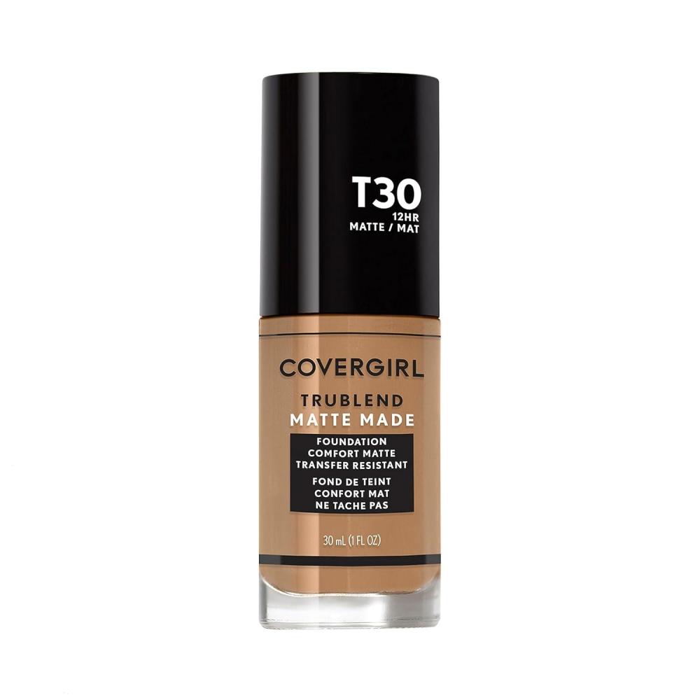 imageCOVERGIRL TruBlend Matte Made Liquid Foundation Cappuccino 1 Fl Oz Pack of 1WARM HONEY