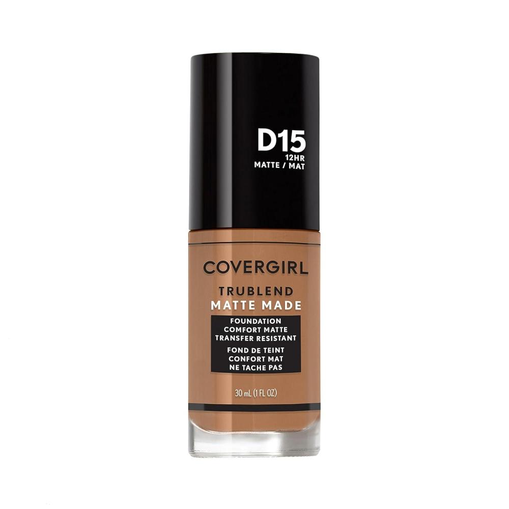 imageCOVERGIRL TruBlend Matte Made Liquid Foundation Cappuccino 1 Fl Oz Pack of 1WARM TAWNY