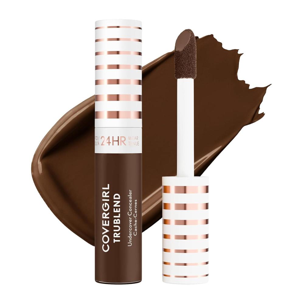 imageCOVERGIRL TruBlend Undercover Concealer Buildable Full Coverage 24Hour Wear Matte Finish D900 Espresso