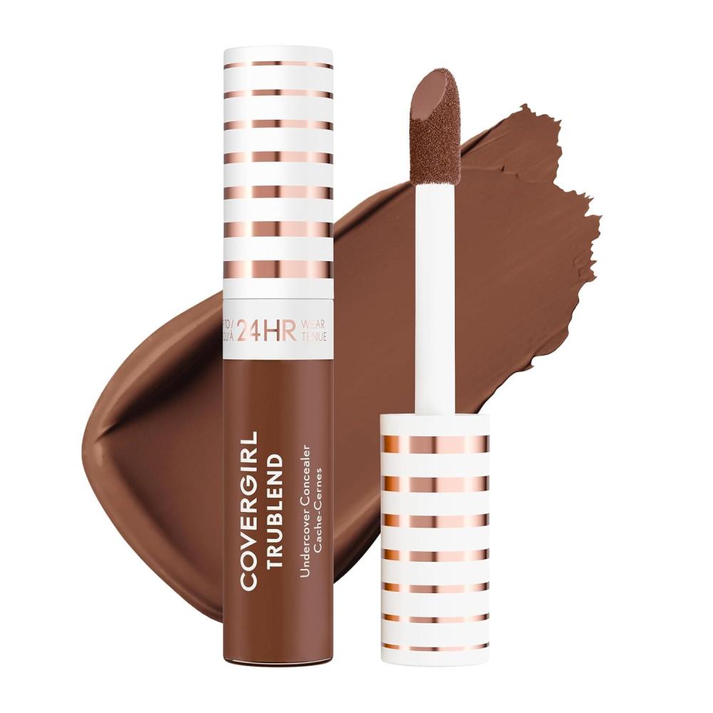 imageCOVERGIRL TruBlend Undercover Concealer Buildable Full Coverage 24Hour Wear Matte Finish  L900 Classic Beige Packaging May Vary300 Bronze