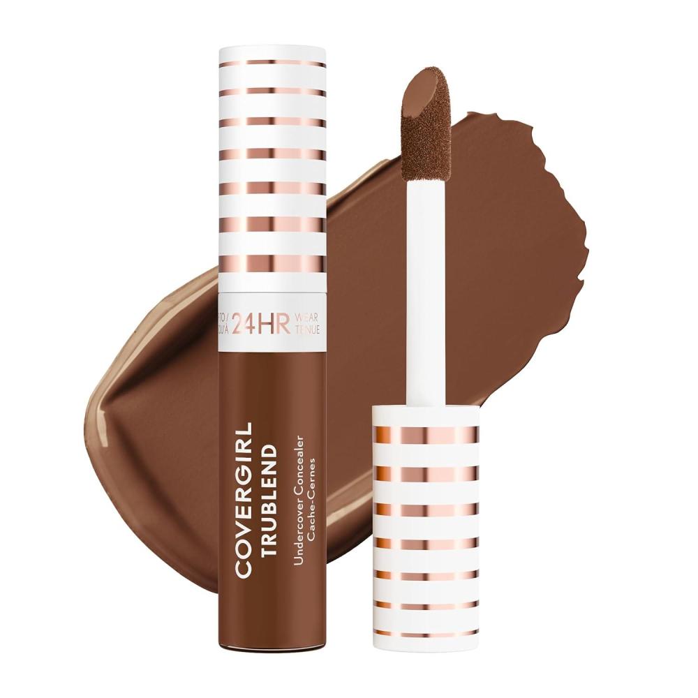 imageCOVERGIRL TruBlend Undercover Concealer Buildable Full Coverage 24Hour Wear Matte Finish  L900 Classic Beige Packaging May Vary500 Deep Golden