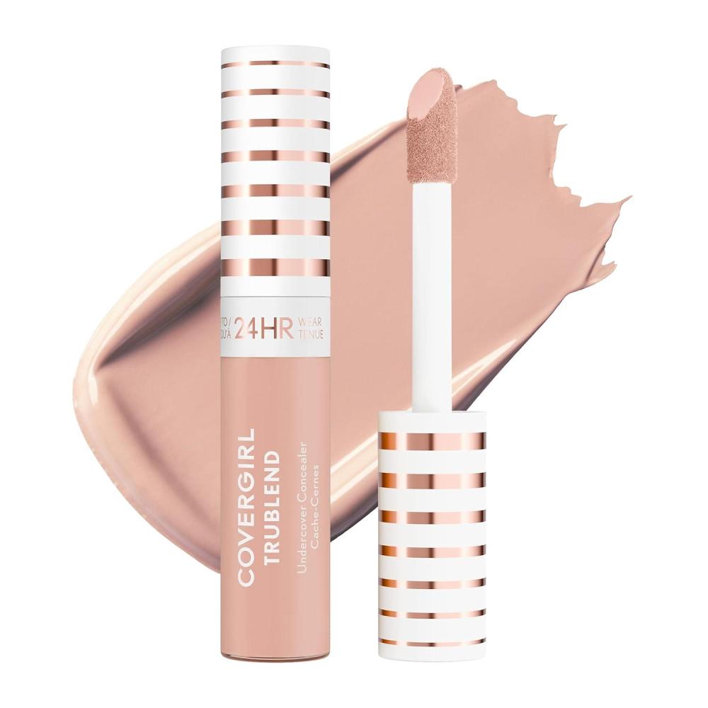 imageCOVERGIRL TruBlend Undercover Concealer Buildable Full Coverage 24Hour Wear Matte Finish  L900 Classic Beige Packaging May VaryL600 Light Nude