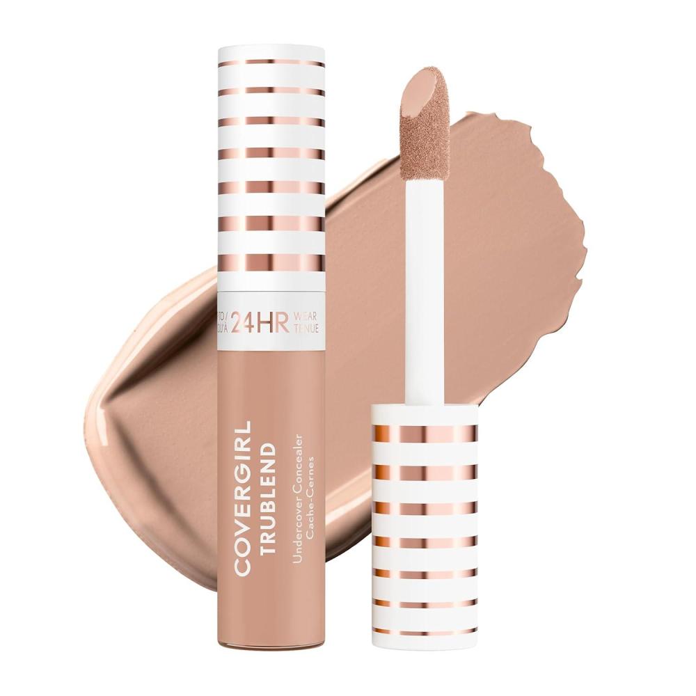 imageCOVERGIRL TruBlend Undercover Concealer Buildable Full Coverage 24Hour Wear Matte Finish  L900 Classic Beige Packaging May VaryL700 Natural Ivory