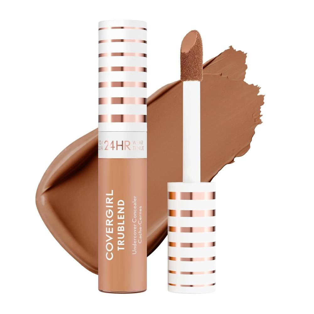 imageCOVERGIRL TruBlend Undercover Concealer Buildable Full Coverage 24Hour Wear Matte Finish L900 Classic Beige Packaging May VaryT100 Golden Amber