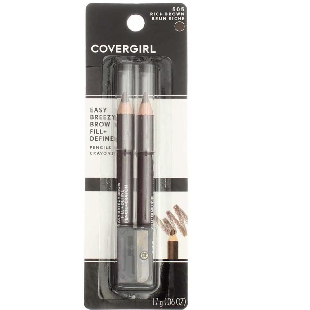 imageCoverGirl Brow and Eye Makers Pencil  Soft Brown 510  2 pkBrown