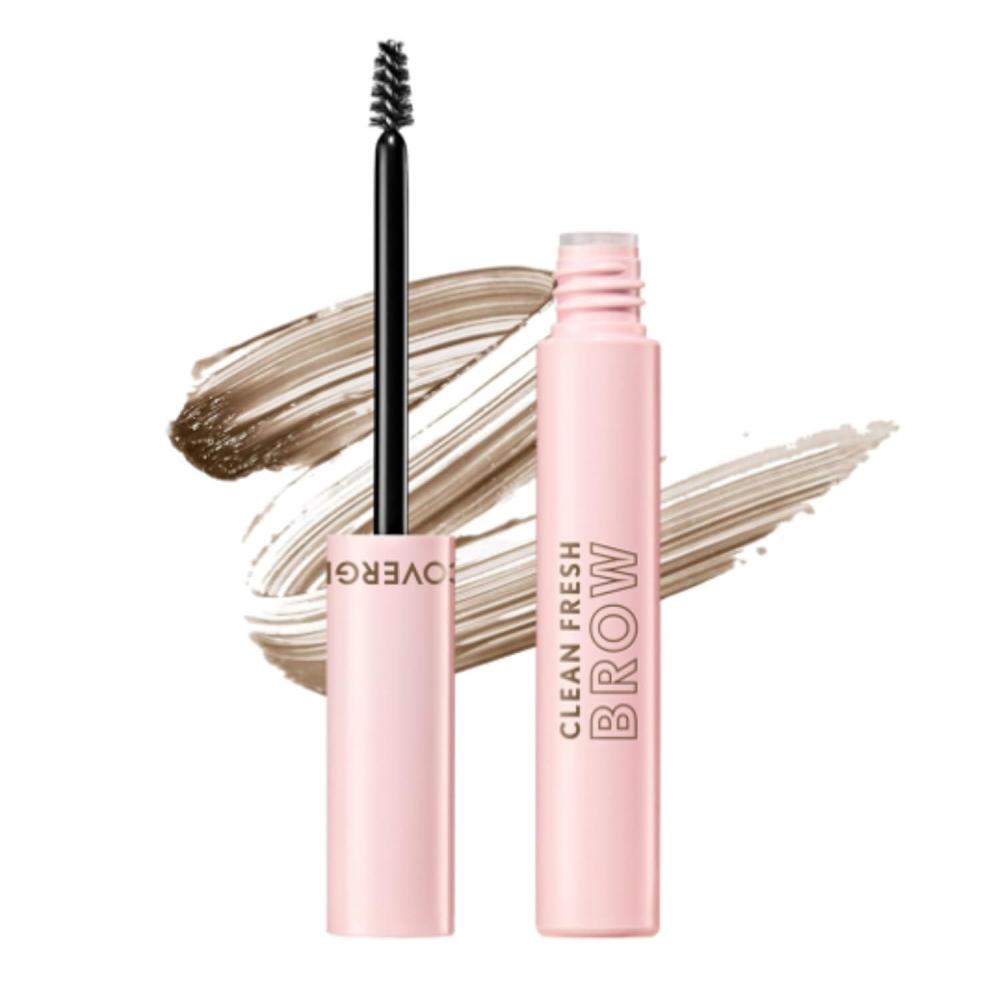 imageCoverGirl Clean Fresh Brow 600 Dark Brown Eyebrow Gel LongLasting Vegan Formula Natural Looking Easy to Apply Doesnt Smudge 018oz400 Soft Brown