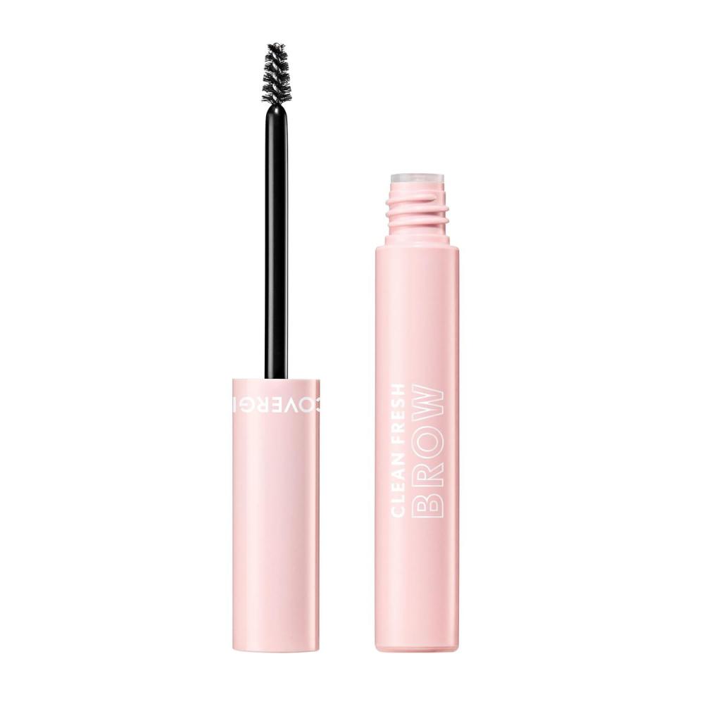 imageCoverGirl Clean Fresh Brow 600 Dark Brown Eyebrow Gel LongLasting Vegan Formula Natural Looking Easy to Apply Doesnt Smudge 018oz600 Dark Brown