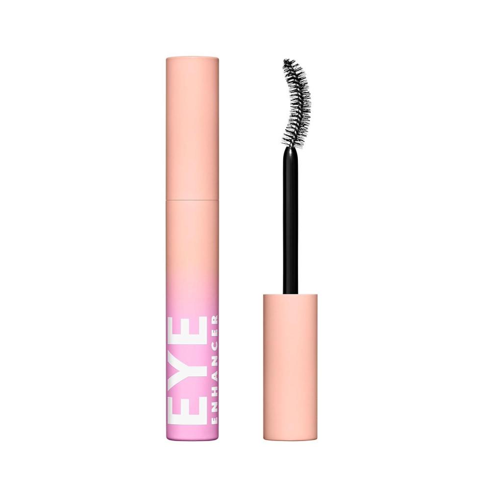 imageCoverGirl Eye Enhancer Intense Black 3D Mascara Curved Fiber Brush PlantBased Lifting Wax For All Lash Types 24Hour Wear TransferProof FlakeFree 030ozIntense Black