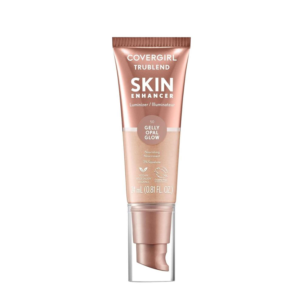 imageCoverGirl TruBlend Skin Enhancer Bronze Glow Luminizer Glowy Finish Flexible Coverage Clean amp Vegan WaterBased Formula For All Skin Tones 081ozOpal Glow