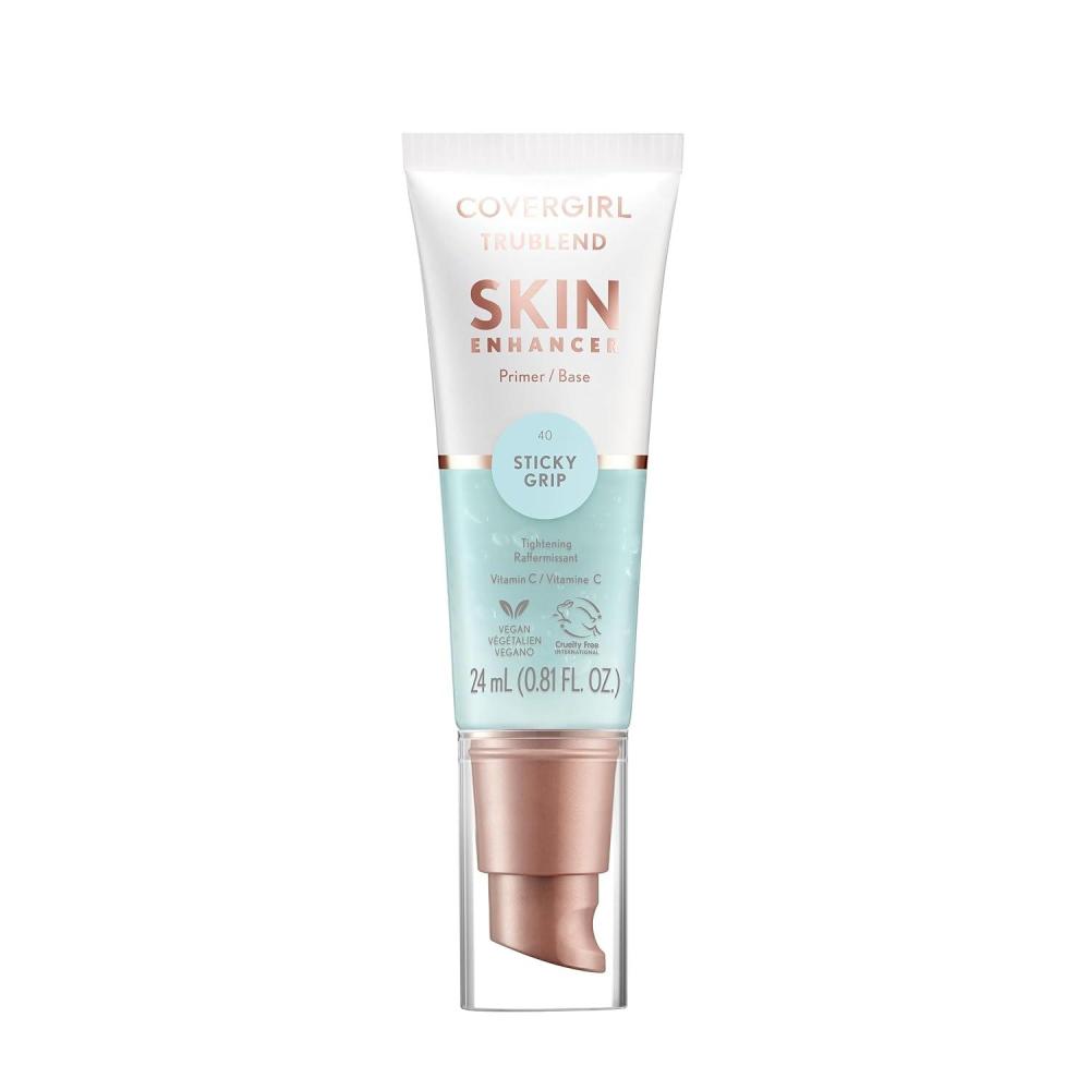 imageCoverGirl TruBlend Skin Enhancer Plush Plump Primer Plumps Dry Skin Blurs Pores Hydrating Brightening Lasts All Day 081ozSticky Grip