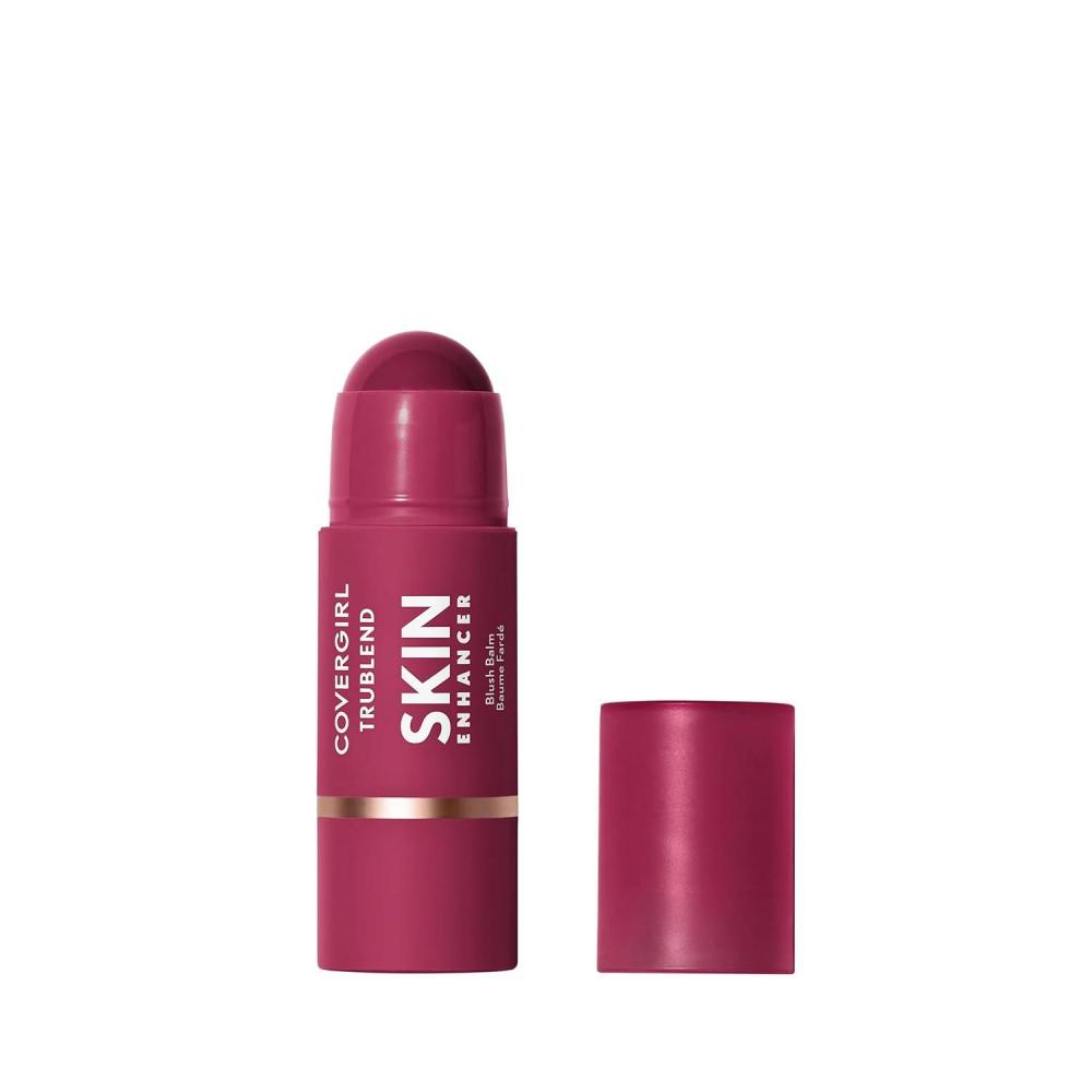 imageCoverGirl Trublend Skin Enhancer Highlighter Balm Stick 310 Moonlight Vegan Formula Easy to Use Glides on Effortlessly NonGreasy Doesnt Crease 021oz255 Midnight Plum