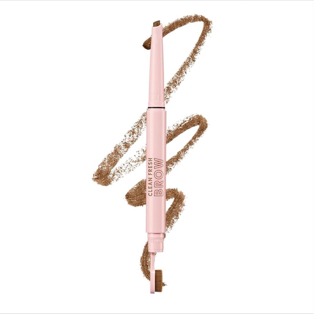 imageCovergirl Clean Fresh Brow Filler Pomade 200 Blonde Eyebrow Pencil UltraPrecise Tip Creamy Formula Highly Pigmented Soft Matte Finish Vegan Formula 0007ozAuburn