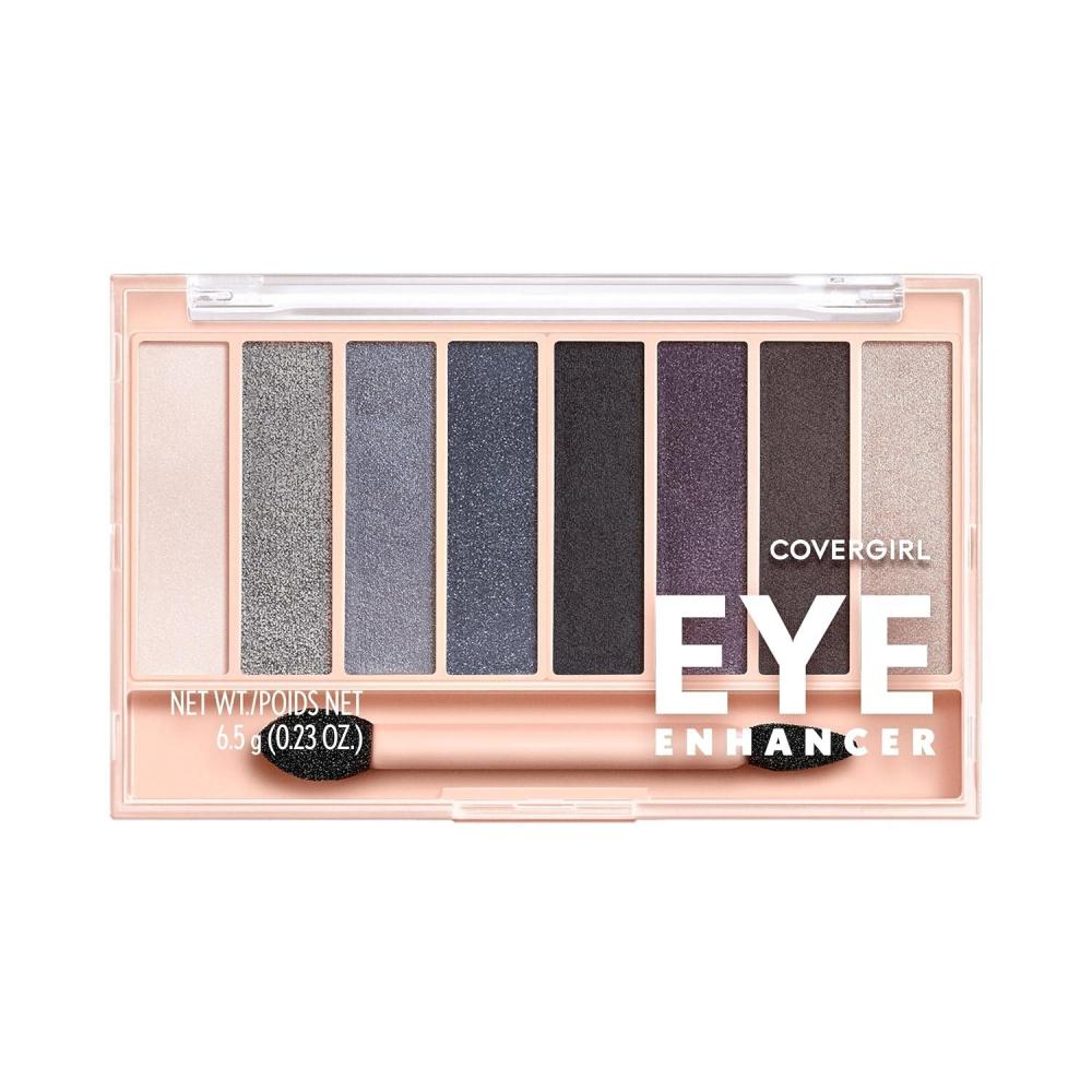 imageCovergirl Eye Enhancers Eye Shadow Palette Natural Nudes 019 Ounce8 Shade  820 Smoky