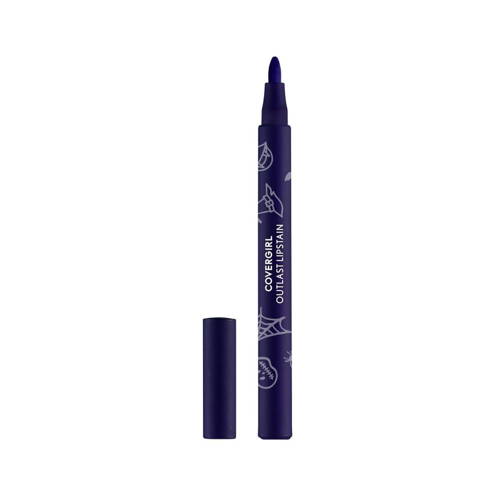 imageCovergirl Outlast 45 Brazen Raisin Lipstain Smooth Application Precise PenLike Tip TransferProof Satin Stained Finish Vegan Formula 006oz94 Spiders Web