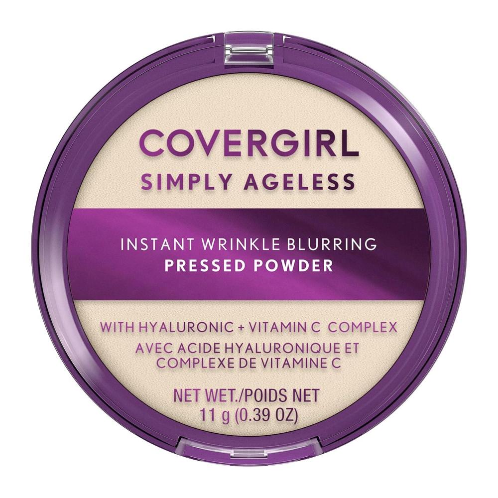 imageCovergirl Simply Ageless Instant Wrinkle Blurring Pressed Powder Translucent 039 Oz