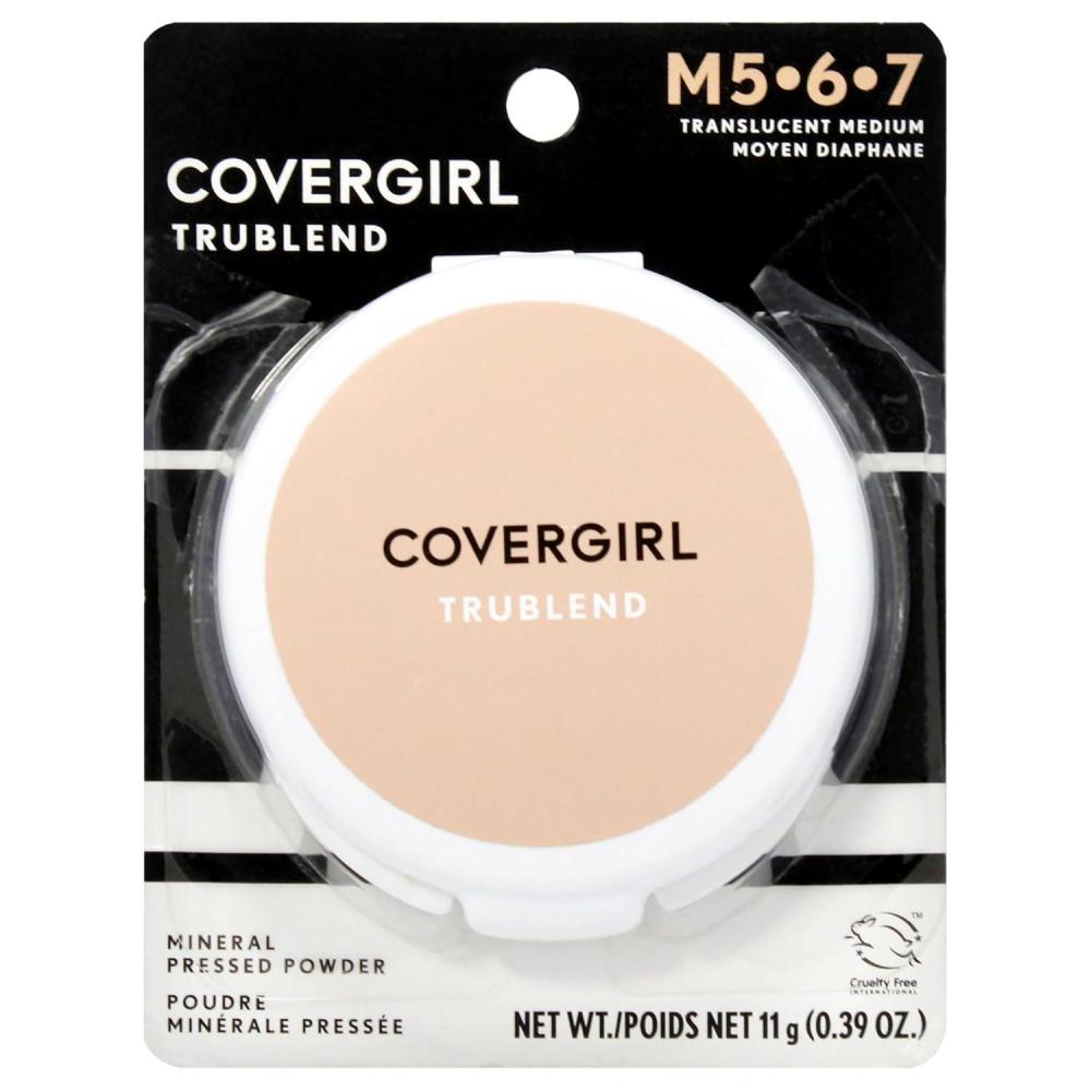imageCovergirl TruBlend Pressed Blendable Powder Translucent Tawny 039 Oz Packaging May VaryTRANSLUCENT MEDIUM