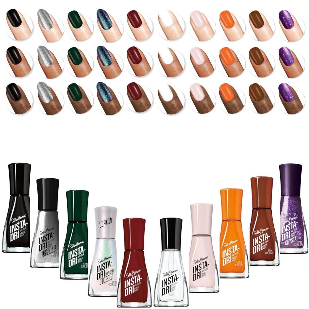imageSally Hansen InstaDri x Stranger Things Nail Polish Between Worlds 031ozNail Polish Essentials