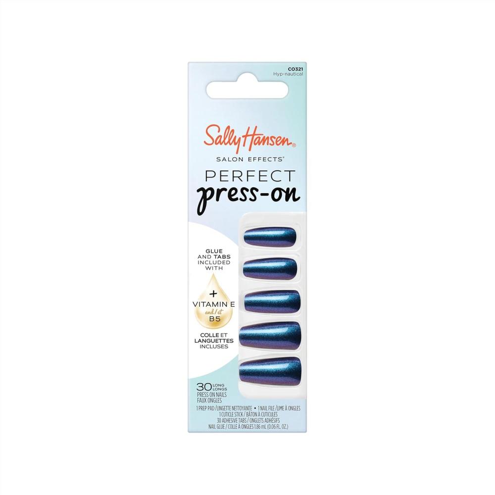 imageSally Hansen InstaDri x Stranger Things Perfect PressOns The Final BattleCoffin Nails  HypNautical