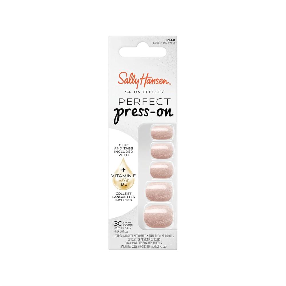 imageSally Hansen InstaDri x Stranger Things Perfect PressOns The Final BattleSqoval Nails  Lost In The Frost
