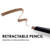 COVERGIRL – Easy Breezy Brow Draw & Fill, easy shaping & defining your brows, retractable pencil, sets in place, 100% Cruelty-Free(100 – Soft Blonde)