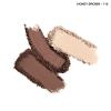 COVERGIRL – Easy Breezy Brow Powder Kit, three shades brow definer, professional double-ended angled brush, effortless(Packaging May Vary)(HONEY BROWN)