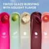 COVERGIRL Clean Fresh Squishy Glaze™ Lip Butter Balm, Flavored, Non-Sticky, with Vitamin E & Shea Butter – 120 Cotton Candy Grapes (Sheer Mint)(160 Fresh Plum)