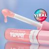COVERGIRL Clean Fresh Yummy Gloss – Lip Gloss, Sheer, Natural Scents, Vegan Formula – Peach Out!(120 Sunshine Rays)