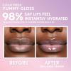 COVERGIRL Clean Fresh Yummy Lip Gloss, Sheer, Natural Scents, Vegan Formula – 200 Laugh-Vender, 0.33 fl oz(200 Laugh-Vender)