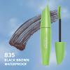COVERGIRL Clump Crusher Mascara, 20X More Volume, Double Sided Brush, Long-Lasting Wear – 800 Very Black (Pack of 1)(835 Black Brown Waterproof)