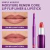 COVERGIRL Simply Ageless Lip Flip Liner, Brilliant Coral, Pack of 1(Brilliant Coral)