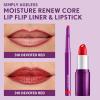 COVERGIRL Simply Ageless Lip Flip Liner, Brilliant Coral, Pack of 1(Devoted Red)