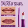 COVERGIRL Simply Ageless Lip Flip Liner, Brilliant Coral, Pack of 1(Elegant Nude)
