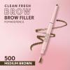 Covergirl Clean Fresh Brow Filler Pomade, 200 Blonde, Eyebrow Pencil, Ultra-Precise Tip, Creamy Formula, Highly Pigmented, Soft Matte Finish, Vegan Formula, 0.007oz([‘Medium Brown’])