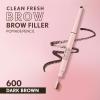 Covergirl Clean Fresh Brow Filler Pomade, 200 Blonde, Eyebrow Pencil, Ultra-Precise Tip, Creamy Formula, Highly Pigmented, Soft Matte Finish, Vegan Formula, 0.007oz([‘Dark Brown’])