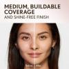 Covergirl Clean Invisible Pressed Powder, Lightweight, Breathable, Vegan Formula, Warm Nude 158, 0.38oz(125 Buff Beige)