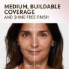 Covergirl Clean Invisible Pressed Powder, Lightweight, Breathable, Vegan Formula, Warm Nude 158, 0.38oz(135 Medium Light)