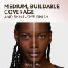 Covergirl Clean Invisible Pressed Powder, Lightweight, Breathable, Vegan Formula, Warm Nude 158, 0.38oz(180 Golden Caramel)