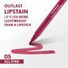 Covergirl Outlast, 45 Brazen Raisin, Lipstain, Smooth Application, Precise Pen-Like Tip, Transfer-Proof, Satin Stained Finish, Vegan Formula, 0.06oz(05 All-Star)