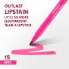 Covergirl Outlast, 45 Brazen Raisin, Lipstain, Smooth Application, Precise Pen-Like Tip, Transfer-Proof, Satin Stained Finish, Vegan Formula, 0.06oz(15 Epic)