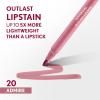 Covergirl Outlast, 45 Brazen Raisin, Lipstain, Smooth Application, Precise Pen-Like Tip, Transfer-Proof, Satin Stained Finish, Vegan Formula, 0.06oz(20 Admire)