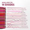Covergirl Outlast, 45 Brazen Raisin, Lipstain, Smooth Application, Precise Pen-Like Tip, Transfer-Proof, Satin Stained Finish, Vegan Formula, 0.06oz(45 Brazen Raisin)
