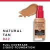 Covergirl Outlast Extreme Wear 3-in-1 Full Coverage Liquid Foundation, SPF 18 Sunscreen, Fair Ivory, 1 Fl. Oz.(Natural Tan)