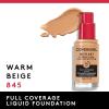 Covergirl Outlast Extreme Wear 3-in-1 Full Coverage Liquid Foundation, SPF 18 Sunscreen, Fair Ivory, 1 Fl. Oz.(Warm Beige)